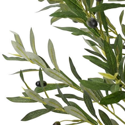 vidaXL - Kunstolijfboom - 700 - blaadjes - 165 - cm - groen