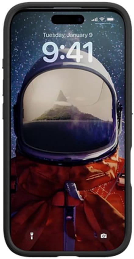 Just in Case hoesje geschikt voor iPhone 16 Pro Max Hoesje - Drop Protection - Armor Case - Zwart