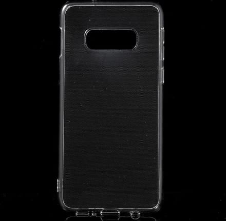 Shop4 - Geschikt voor Samsung Galaxy S10e Hoesje - Zachte Back Case Transparant