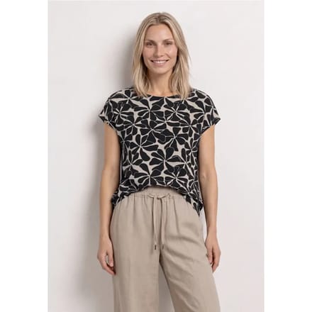 Dropped Shoulder Shirt mit Print