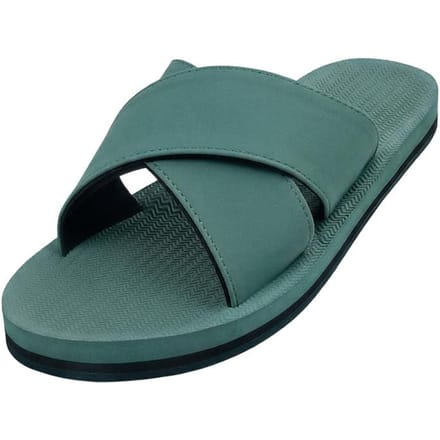 Indosol Officieel Geïmporteerd Blad Slipper Indosol Essentiële Cross Slide Essential Cross Slide - Leaf (W6-7)