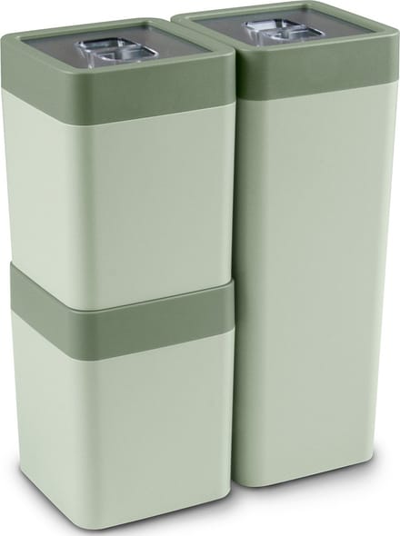 Sigma home voorraadbussen set 0,6L+1,4L groen