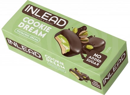 Inlead Cookie Dream Pistachio (128g) Pistachio Cream - Functionele voeding - Supervoeding