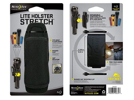 Nite Ize - Lite holster Stretch  - Zaklamp houder
