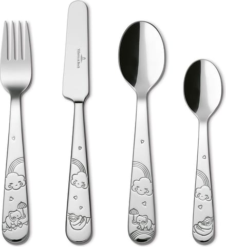 Kinderbesteck Walk like an Elephant Set van 4