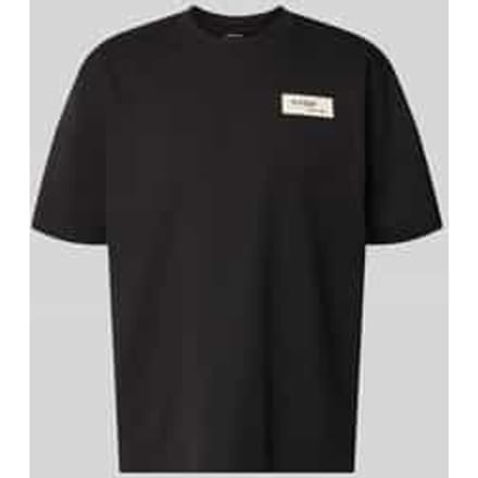 relaxed fit T-shirt met labelbadge
