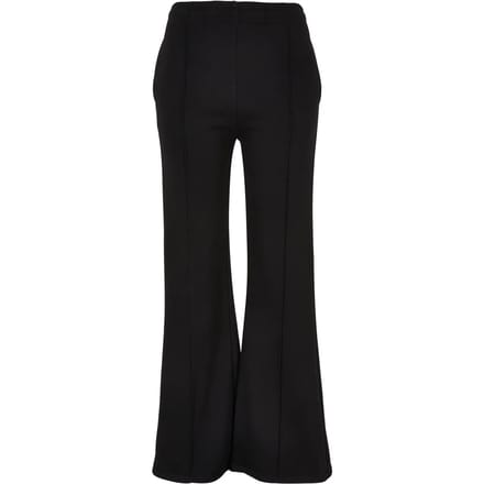 Vrouwelijke flared joggingbroek van ribstof Urban Classics