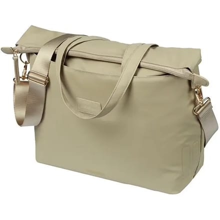 Basil Manhattan - Commuter Fiets laptop tas - 12L - Waterdicht - Laptopvak - Taupe