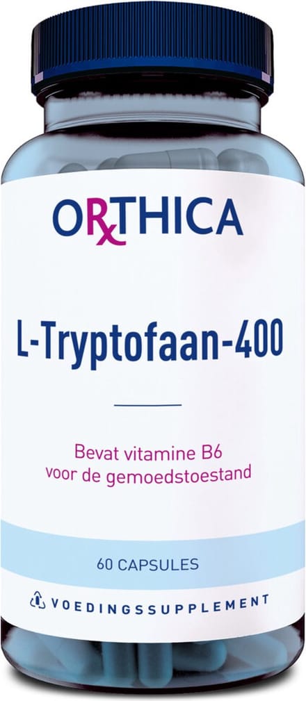 Orthica L-Tryptofaan-400 - 2 x 60 capsules - Voordeelverpakking