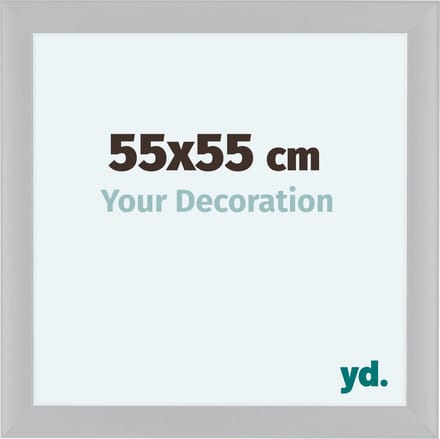 Your Decoration - Fotolijst 55x55 cm - MDF - Wit Hoogglans - Como