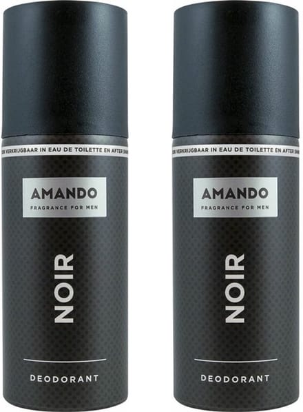 Amando Deo Spray Noir - 2 x 150 ml