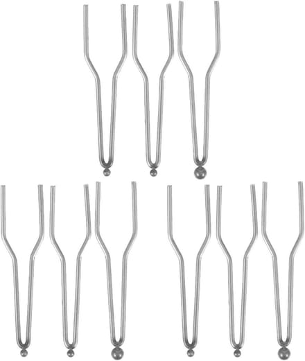 Pyrografie Tips - Houtbrander Accessoires - Houtbewerking Kunst - Verschillende Vormen - 9 Stuks - Metaal