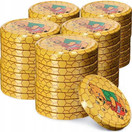 KADAX 50x Jar Caps Fi 82 Caps voor Potten Deksels Conserven