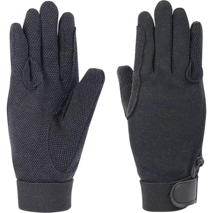 Harry's Horse - Handschoenen Katoen - Zwart - Maat M