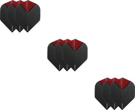 3 Sets (9 stuks) XS100 Skylight flights Multipack - Rood
