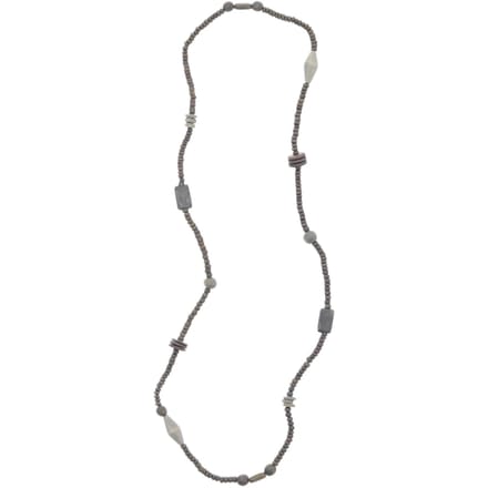 Behave – Lange kralenketting met vintage details – Boho chic stijl