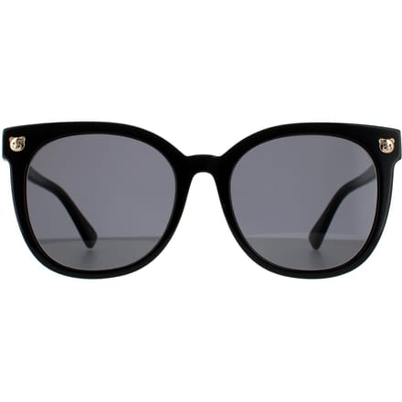 Moschino Vierkante Unisex Zwarte Grijze Zonnebril
