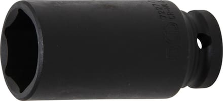 BGS Kracht dopsleuteldop zeskant, diep 1/2 27 mm