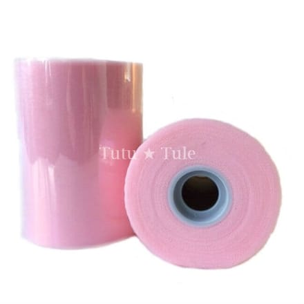 Tule - Zacht Roze tule op rol - 91 meter