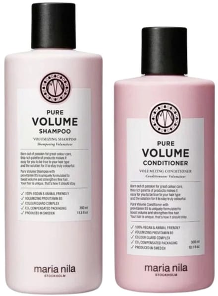 Maria Nila - Pure Volume Care Set - 350+300ml
