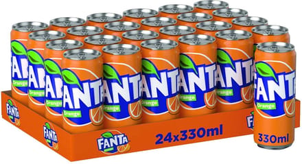Fanta Orange - sleekcan - 24x33 cl - NL-EU