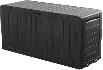 Keter Marvel Plus Opbergbox - 270L - 116,7x44,7x57cm - Antraciet