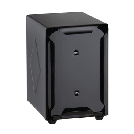 Olympia RVS servettendispenser | zwart