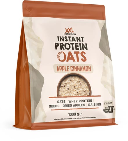 XXL Nutrition - Instant Protein Oats - Appel Kaneel - Eiwit Havermout - 1000 g