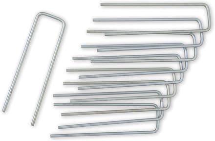 CRLYN® Gronddoekpennen - Worteldoek Pennen - Zilver