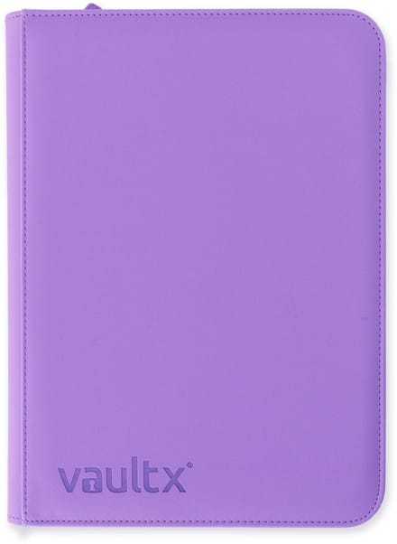 Vault X 9-Pocket Exo-Tec® Zip Binder - Verzamelmap - 360 Kaarten/Paars