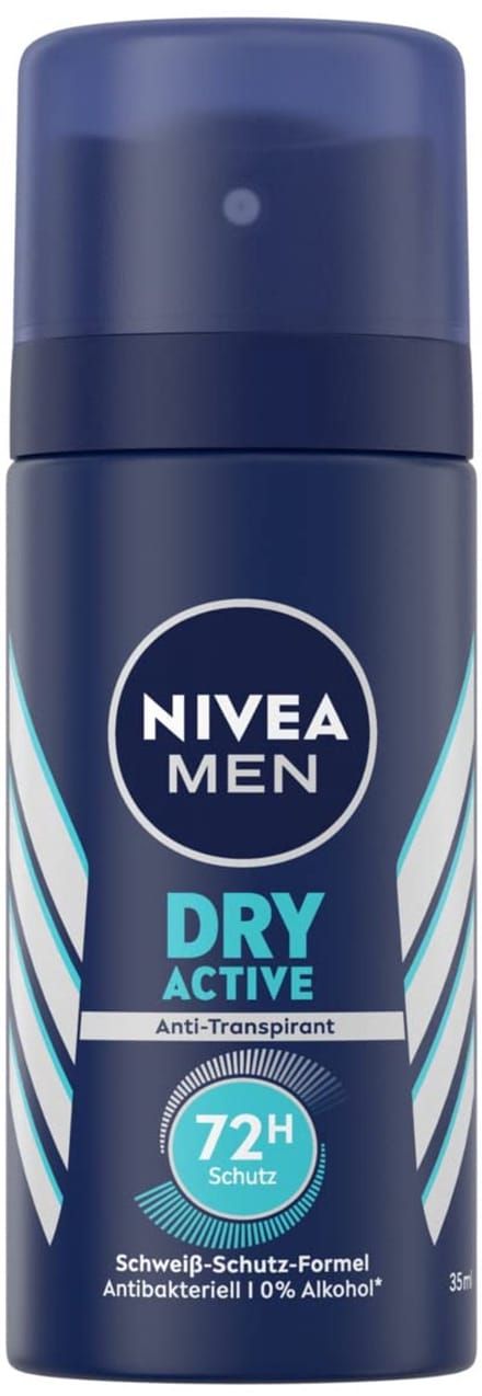 Nivea Men Dry Active Anti-transpirant - 35 ml