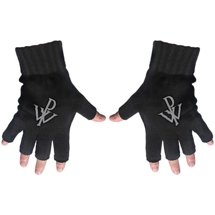 Powerwolf Logo Unisex Vingerloze handschoenen - zwart - Standard