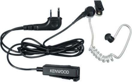 Kenwood KHS-8BL Handmicrofoon met Oortje voor Kenwood Portofoons