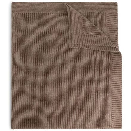Sweet Petit Mini wiegdeken Mid Brown Melange unisex