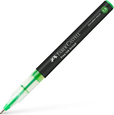 Faber-Castell inktroller - 1.5mm - lichtgroen - FC-348366