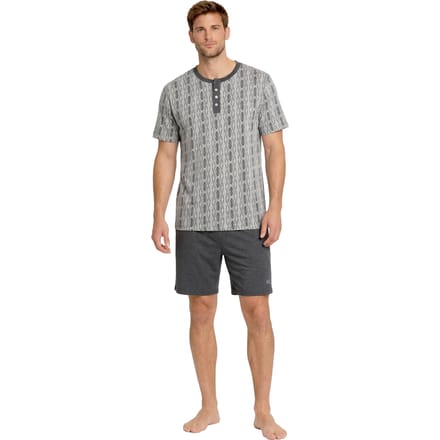 Heren Zomerse Katoenen Korte Pyjama's KL30000