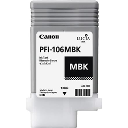 CANON PFI-106MBK inktcartridge matzwart standard capacity 130 ml 1-pack