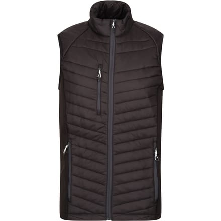 Regatta Professional Heren Gewatteerd Hybride Gilet (Zwart/Seal Grijs)