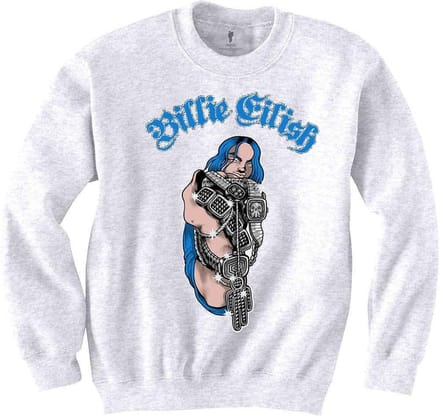 Billie Eilish - Bling Sweater/trui - XS - Wit
