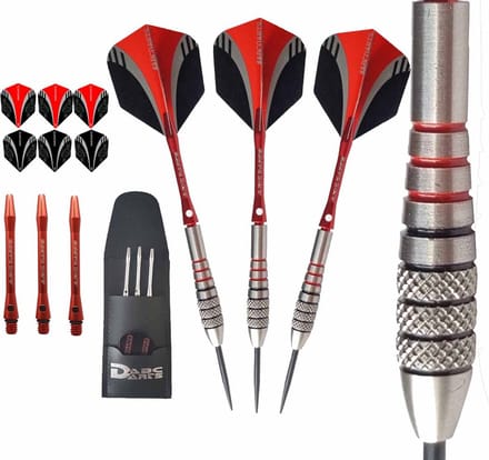 ABC Darts - Dartpijlen Professioneel 90% - Original Boxer Knurl - 22 gram