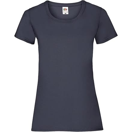 Dames-T-shirt Fruit of the Loom Valueweight
