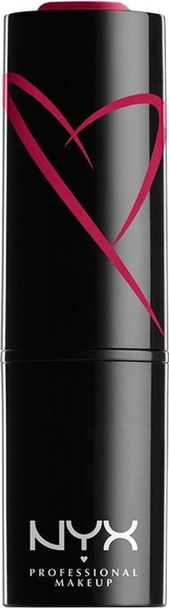 NYX Professional Makeup Shout Loud Satin Lipstick - Cherry Charm - Lipstick - 3,5 gr