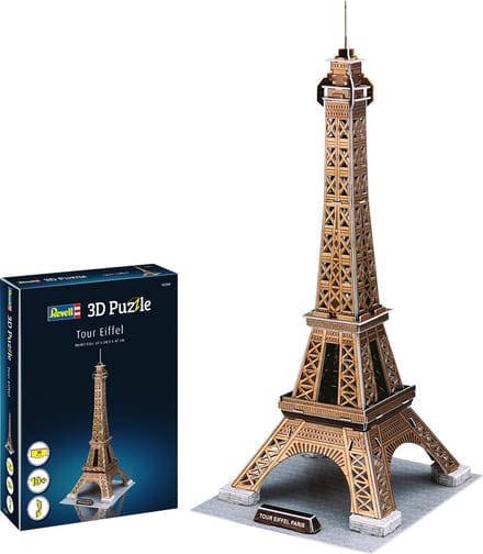 Revell 3D Puzzle Construction Kit Eiffel Tower - 39pcs. 3D Puzzels
