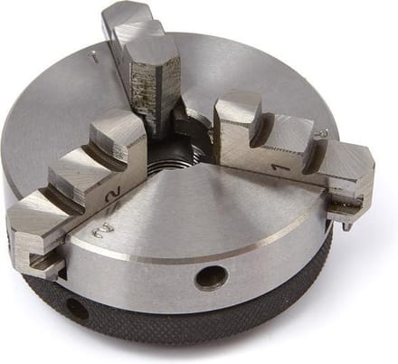 65 mm. Zelfcentrerende 3 Klauwplaat met M14x1 Opname