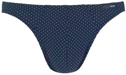 HOM Max comfort micro briefs (1-pack) - heren micro slip microfiber - donkerblauw dessin