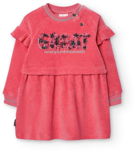 Boboli Knit Jurk Roze 7 Years