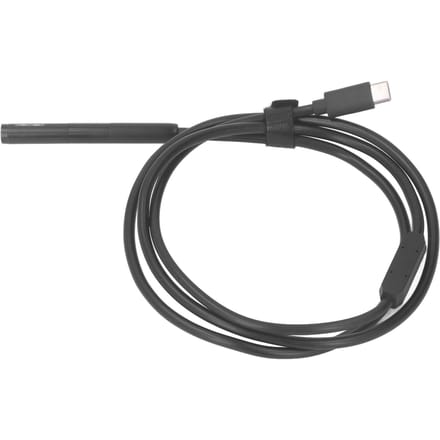 USB C Endoscoop Camera 1920P Dubbele Lens IP67 Waterdichte Inspectiecamera met Semi-Rigide Kabel voor Mobiele Telefoon 1 Meter gray