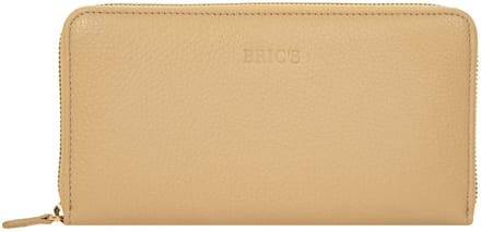 Bric's Gondola Verbena portemonnee leer 20 cm - Dames - Horizontaal - havanna