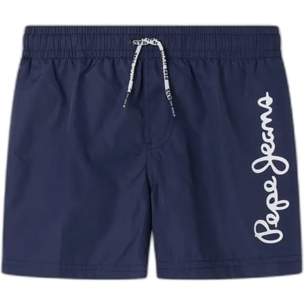Pepe Jeans Logo Zwembroek Blauw 8 Years Jongen