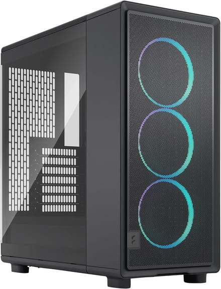 Fractal Design Epoch Black TG RGB - Case - Miditower - Zwart